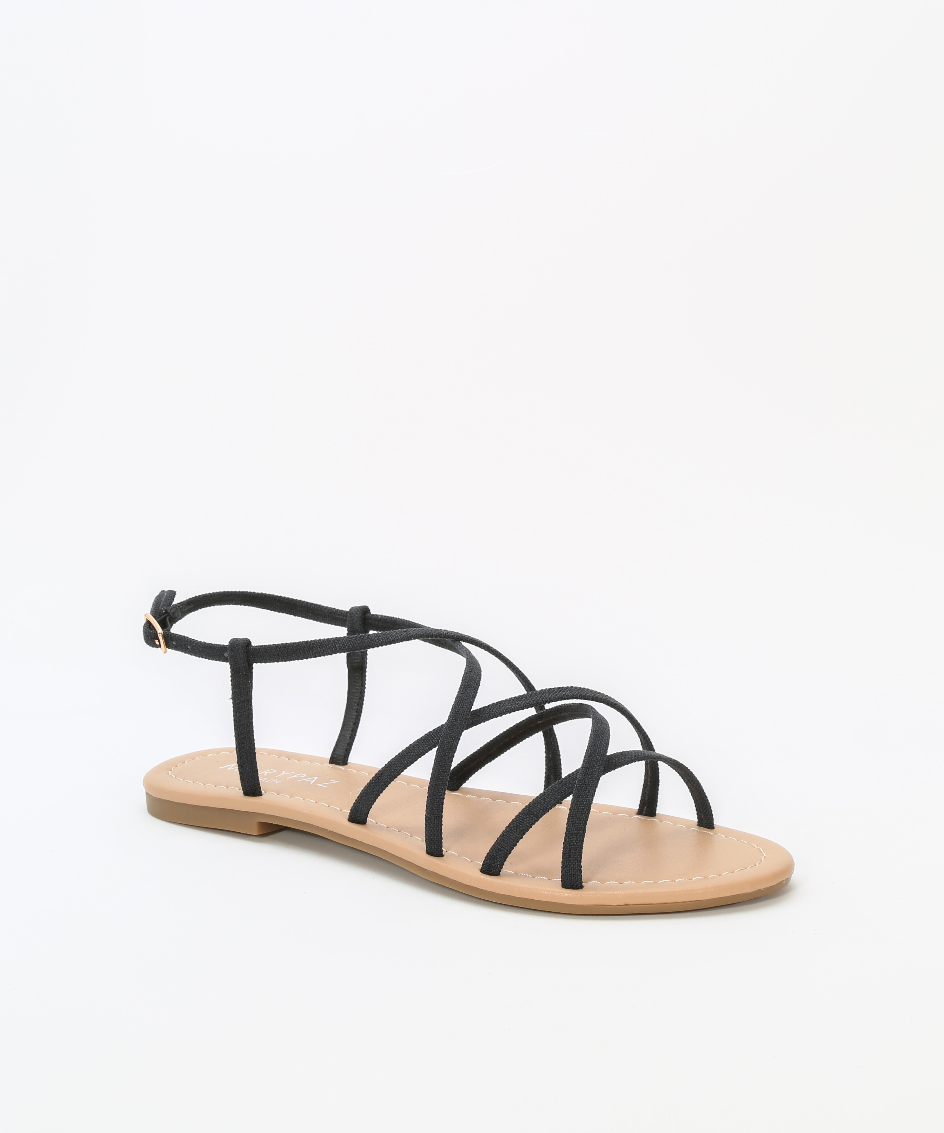 Sandalias planas tiras